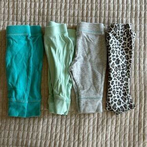 Kids' Assorted Color Leggings Set